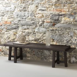 Consolle bassa in pino Temaki