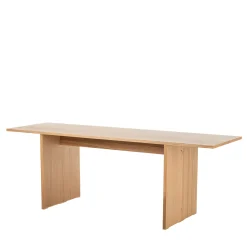 Consolle pieghevole in legno di quercia di Enrico Tonucci