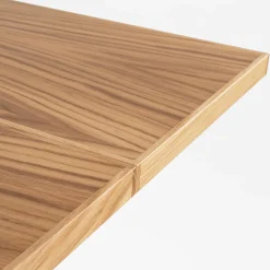 Consolle pieghevole in legno di quercia di Enrico Tonucci