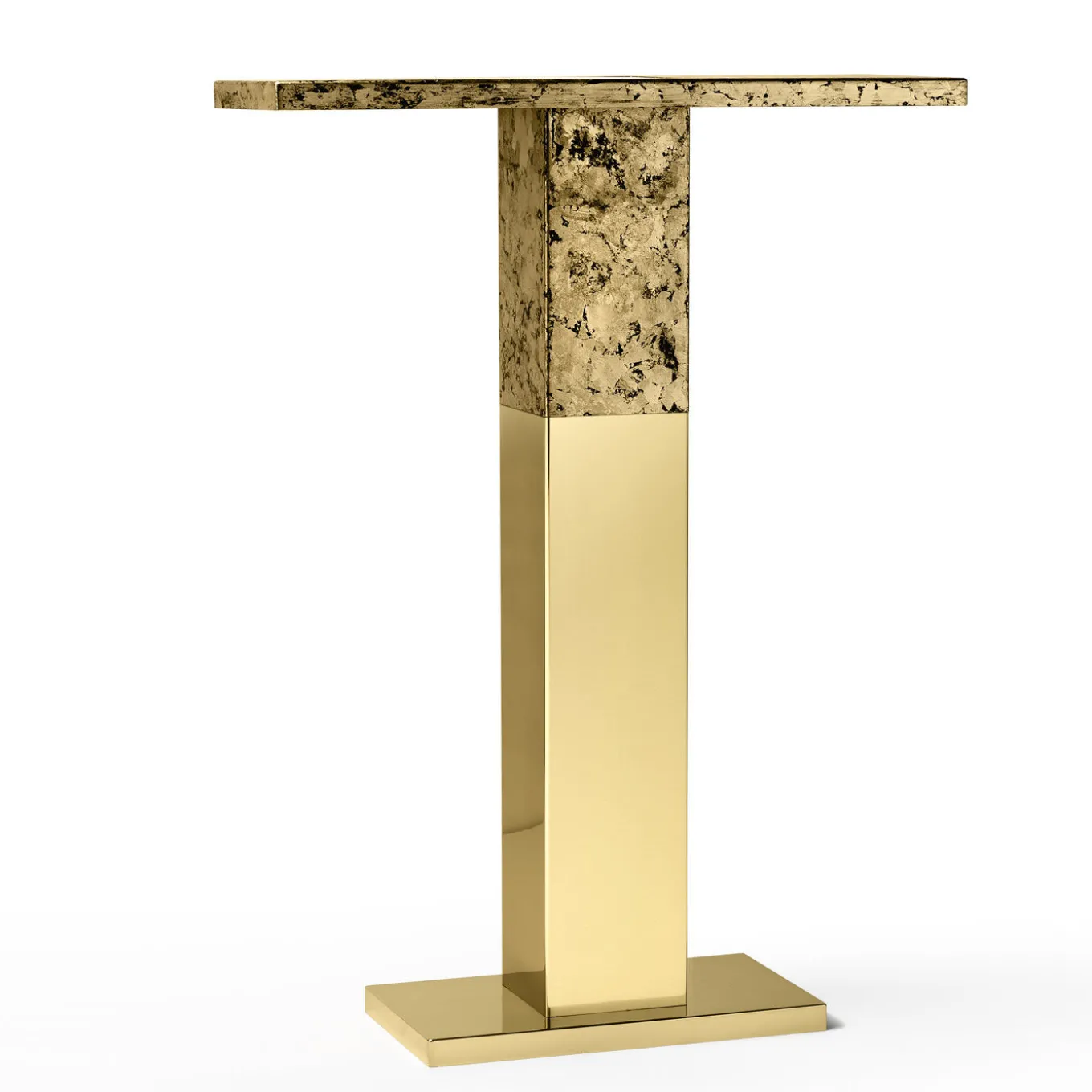Consolle Porto Gold di Andrea Branzi
