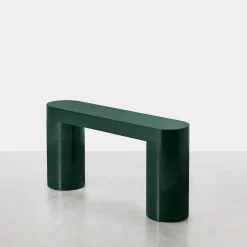 Consolle verde Lazy-O di Dainelli Studio