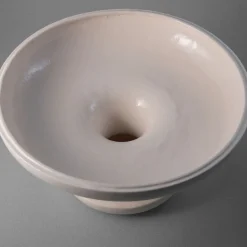 Contenitore e piatto da portata Pyxis bianco