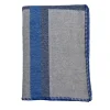 Coperta Cornice blu e grigia