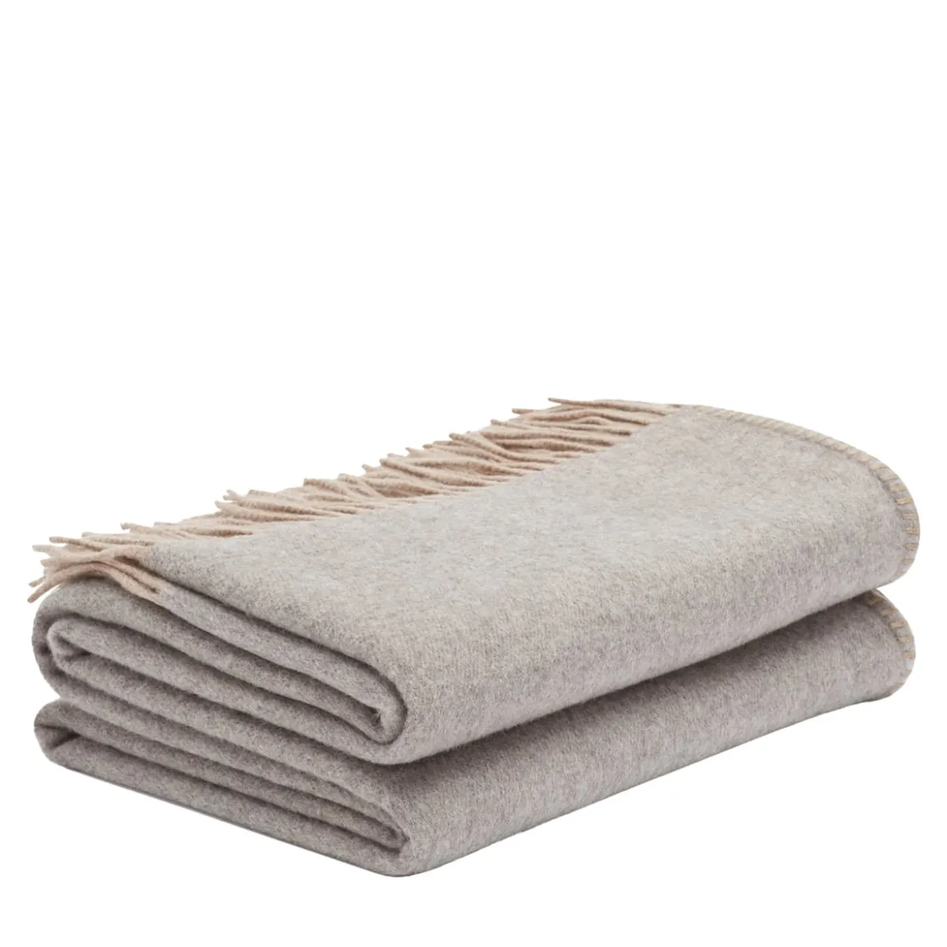 Coperta Melrose double-face beige piccola