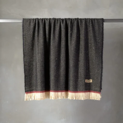 Coperta policroma con frange Riptide