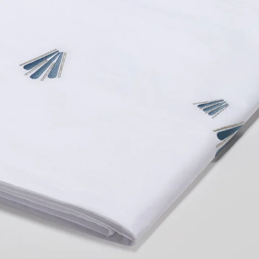 Copertura per piumone Bianco Pavone