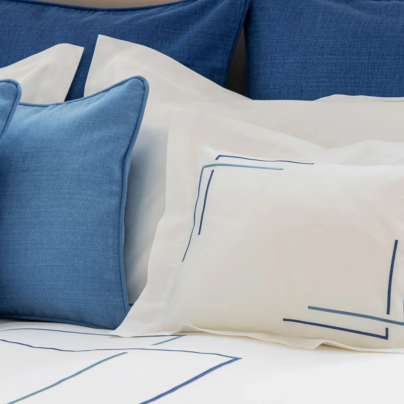 Copertura piumone Aquarelle bianco