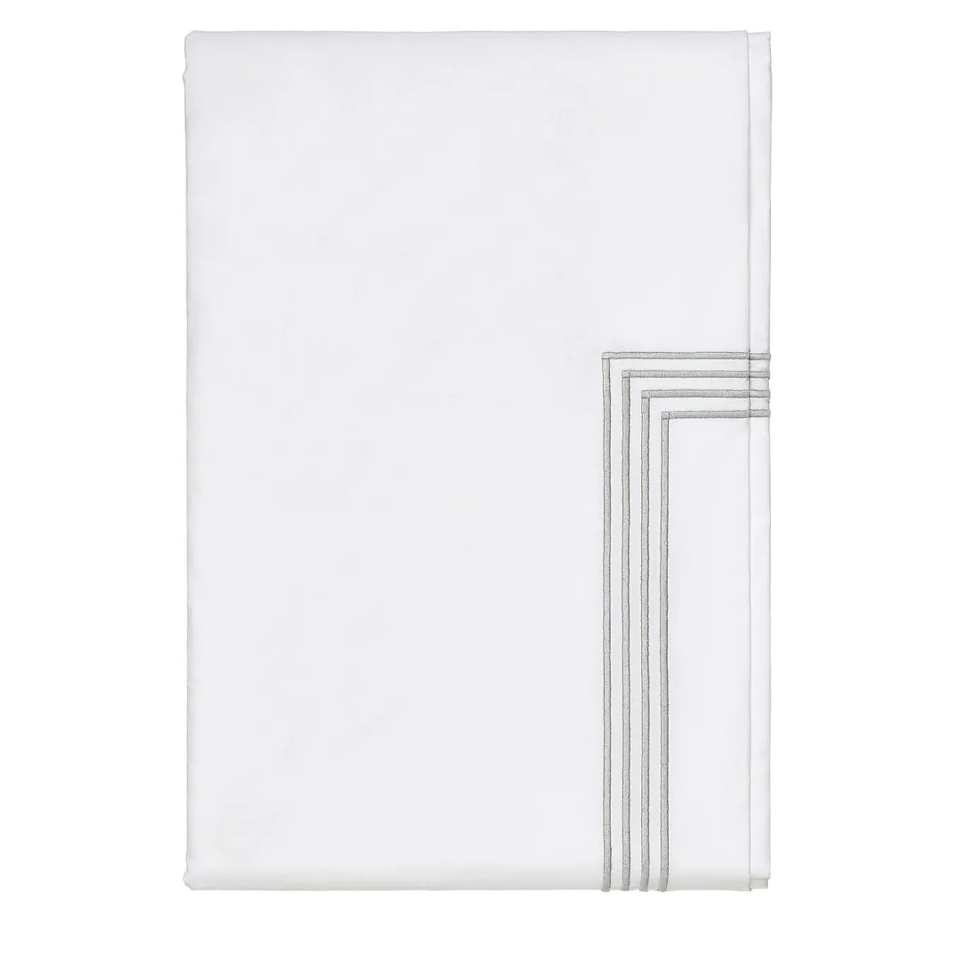 Copripiumino King americano bianco e grigio di Four Generations