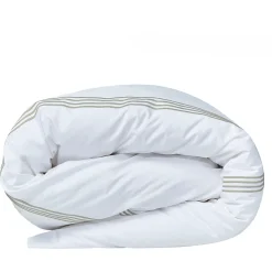 Copripiumino King americano bianco e grigio di Four Generations