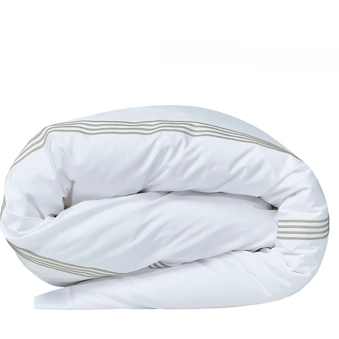 Copripiumino King americano bianco e grigio di Four Generations