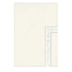 Copripiumino Roma Off White & Light Blue US King