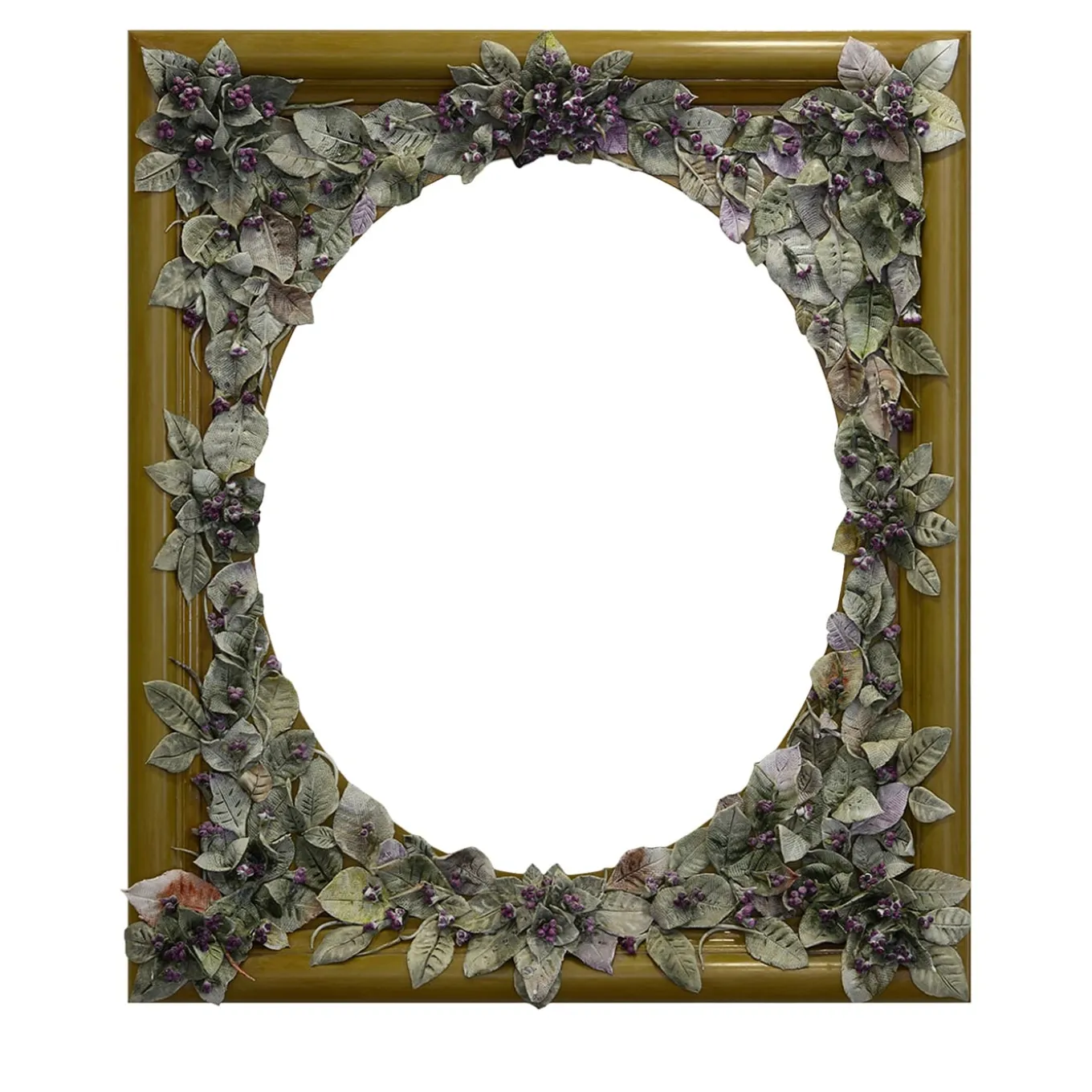 Cornice con boccioli di violetta