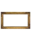 Cornice da parete Guantiera oro