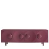 Credenza Bardot 4 porte rosso vino