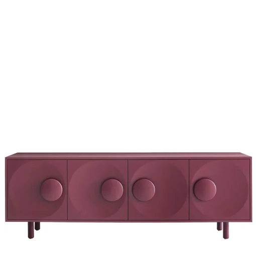 Credenza Bardot 4 porte rosso vino