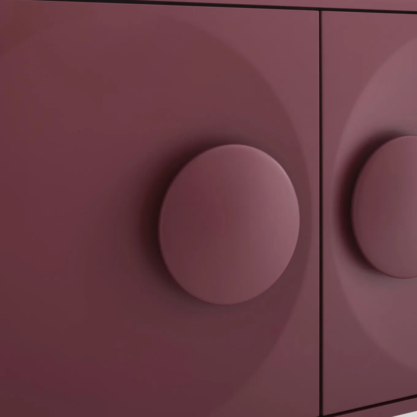 Credenza Bardot 4 porte rosso vino