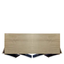 Credenza Boccadarno Otto a 4 ante in grigio di Meccani Studio