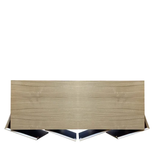 Credenza Boccadarno Otto a 4 ante in grigio di Meccani Studio