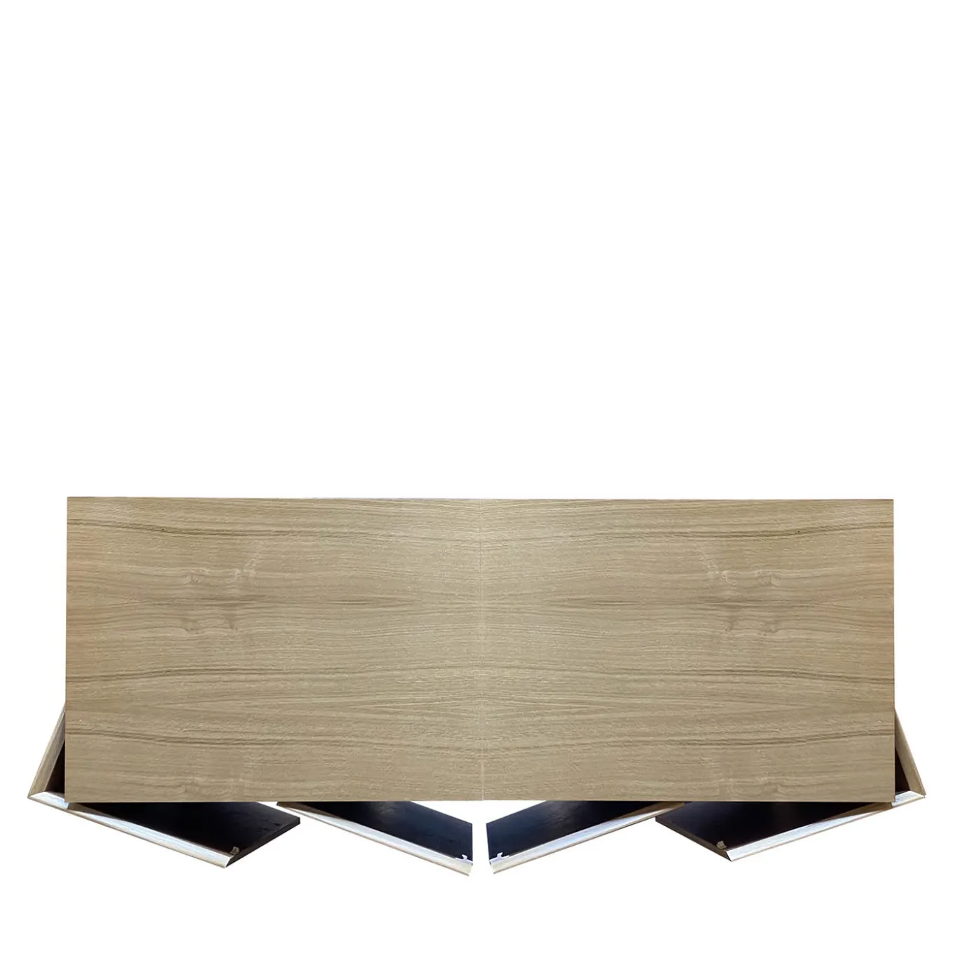 Credenza Boccadarno Otto a 4 ante in grigio di Meccani Studio