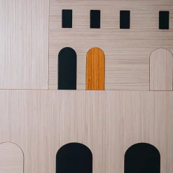 Credenza classica in legno policromo La Certosa