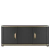 Credenza Florence in Legno Nero a 3 Ante