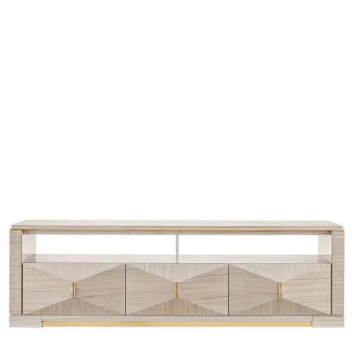 Credenza in legno di eucalipto lucido