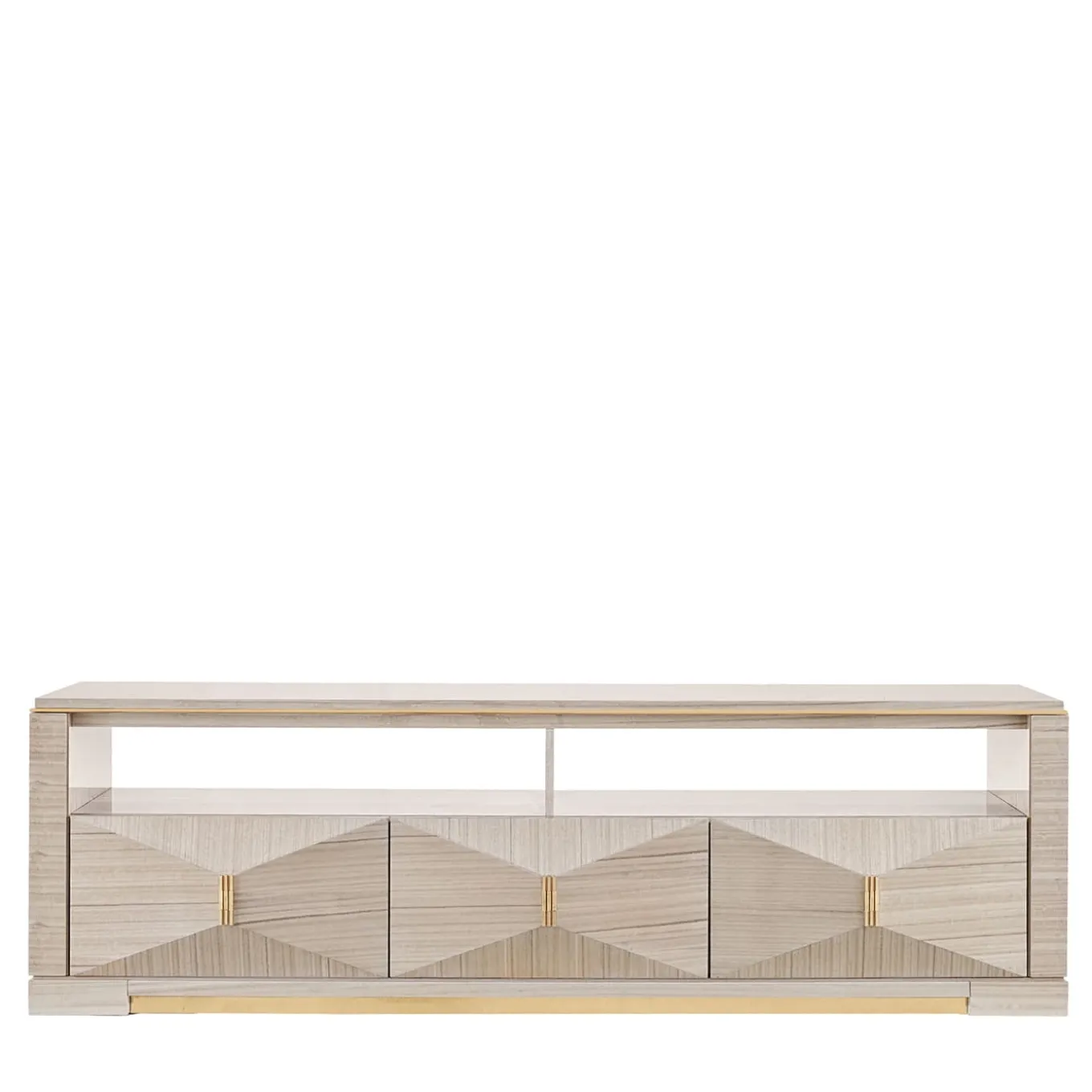 Credenza in legno di eucalipto lucido