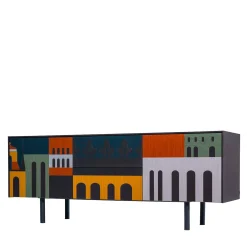 Credenza in legno policromo La Certosa