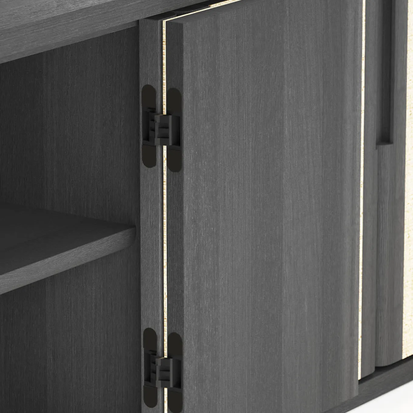 Credenza in Raphia Naturale Miel Vittorio