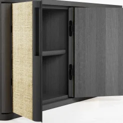 Credenza in Raphia Naturale Miel Vittorio