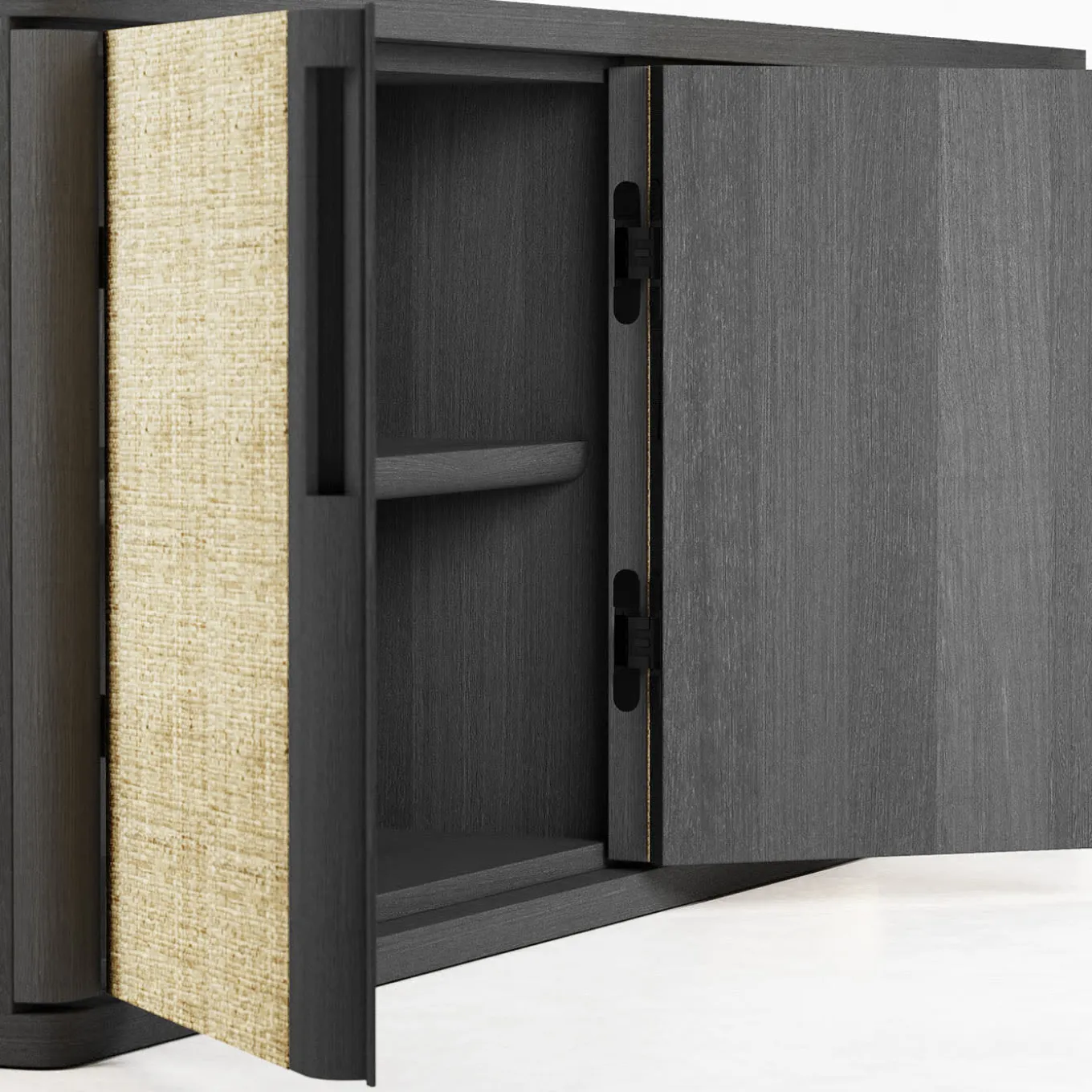 Credenza in Raphia Naturale Miel Vittorio