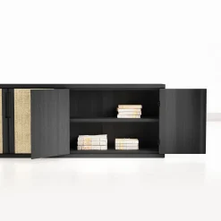 Credenza in Raphia Naturale Miel Vittorio