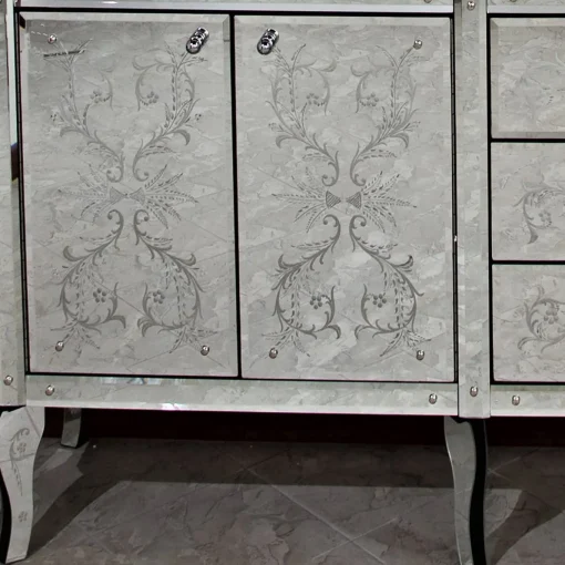 Credenza in vetro di Murano