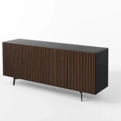 Credenza Mocha in legno Leon stile metà secolo