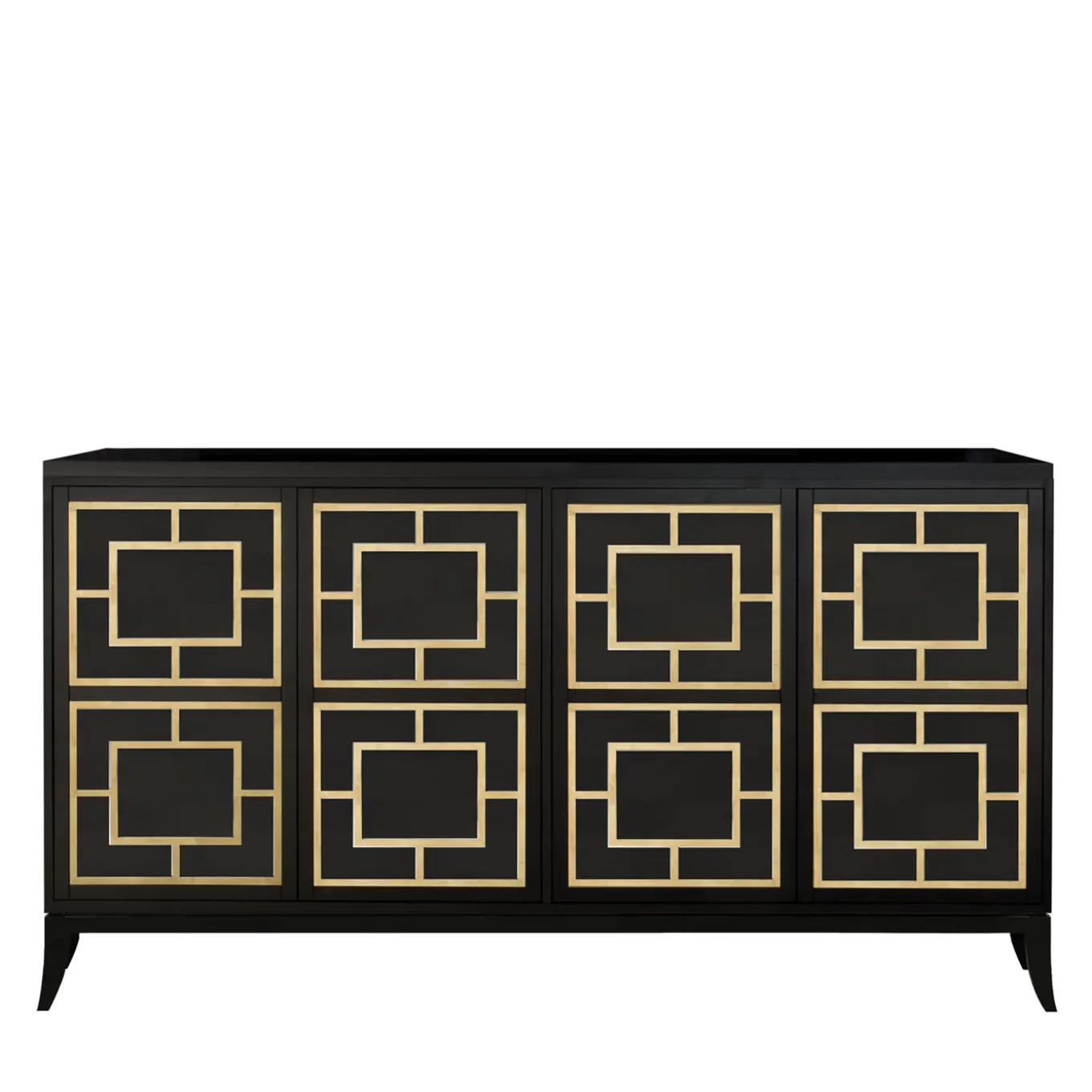 Credenza Zoe con gambe curve