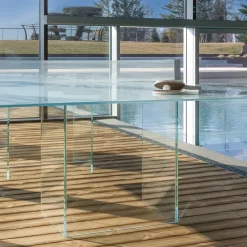 Crystal Bianco Tavolo da Ping Pong