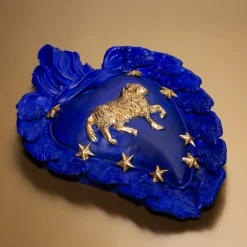 Cuore in ceramica Zodiaco Ariete