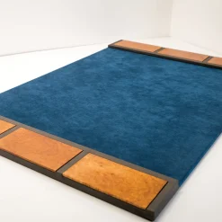 Cuscinetto da scrittura Erika in pelle e legno