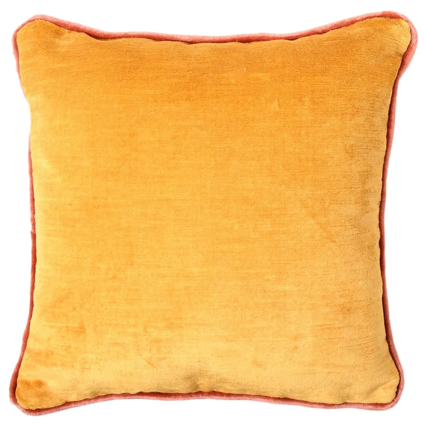Cuscino Carrè in tessuto jacquard falso unito