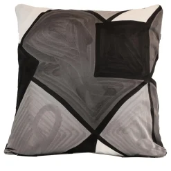 Cuscino grigio Blocchi