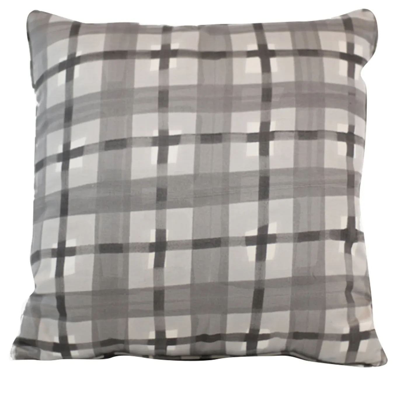 Cuscino grigio Scozzesone