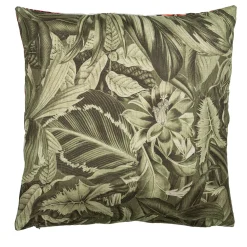 Cuscino in lino Animalia con Koala e fiori rosa