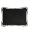 Cuscino rettangolare Artic Black in edizione limitata