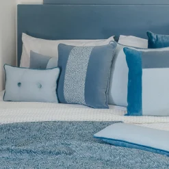 Cuscino rettangolare Extra in tessuo jacquard falso unito