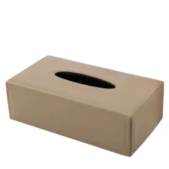 Daisy Seta Beige Scatola rettangolare per fazzoletti di carta
