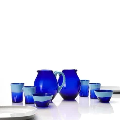 Dandy Light-Blue & Blue Glass di Stefano Marcato