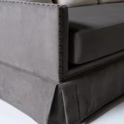 Daybed Divano Victor in Tessuto Grigio