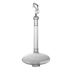 Decanter Gold Fish in Vetro Inghistera