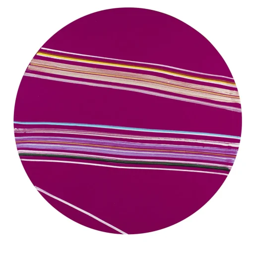Dipinto Lumen Pianeta Fucsia