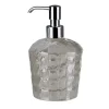 DISPENSER DI SAPONE COCCO - ARGENTO